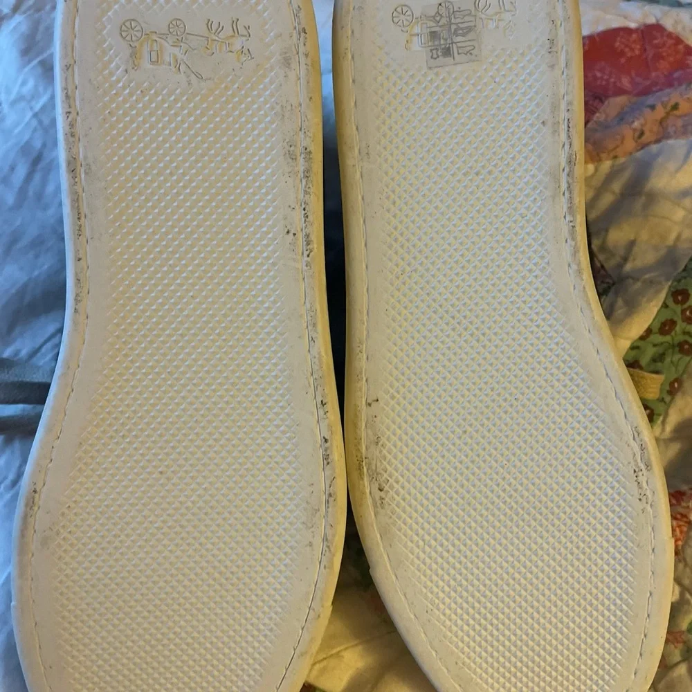 Coach EUC  gray sneaker/booties size 7 - Picture 8 of 11